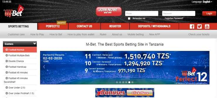 betting sites in tanzania